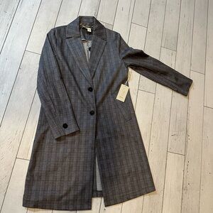 Jolie Women's Trench Coat - Navy